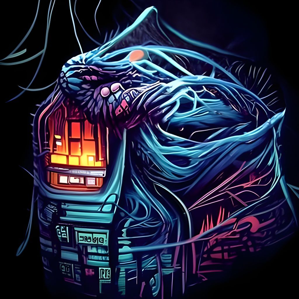 Artwork in the Style of Dan Mumford