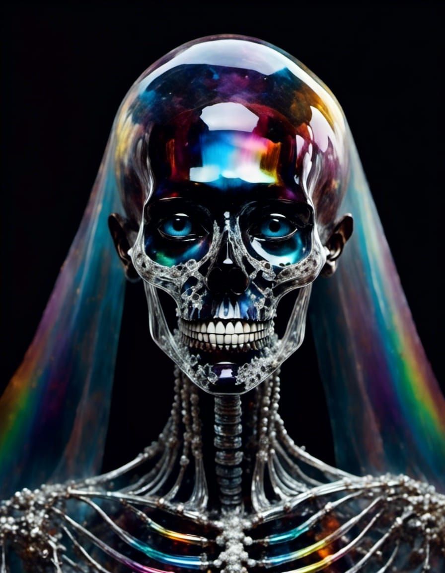 Rainbow obsidian Bride