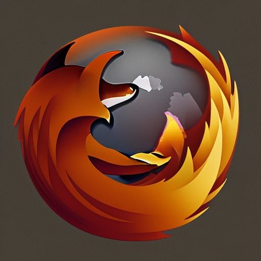 Hyperrealistic Fire Fox in High Definition