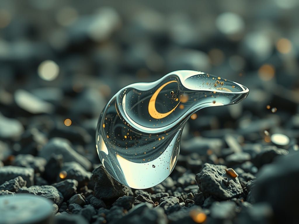 Surreal Organic Spheres in Hyper Realistic Macro Photography