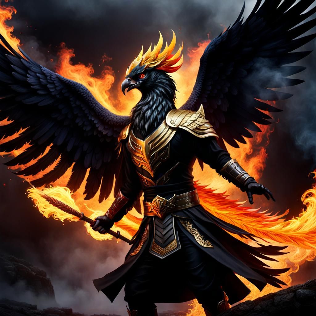 Phoenix-Horakhty, God of Dusk and Dawn