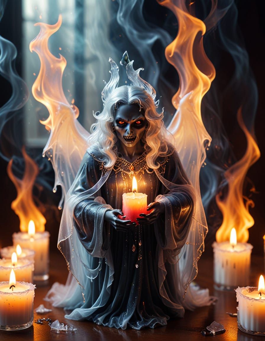 Ethereal Vampire Creature in Dark Ritual