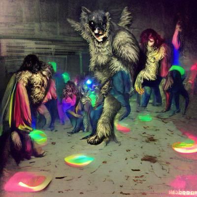 Werewolf Rave: A Lycanthrope Dance Party
