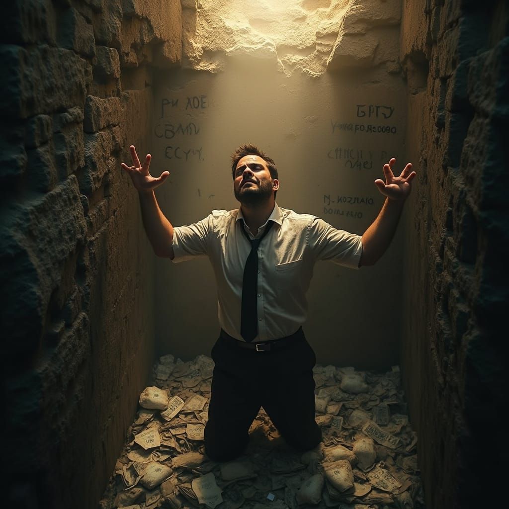 Man Trapped in Pit of Debt, Hope in Sight