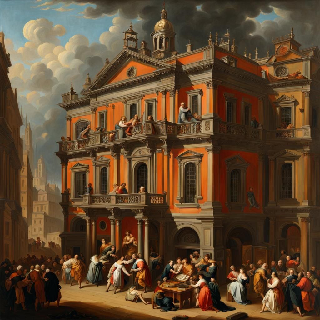 Magnificent Masterpiece in the Style of Old Masters