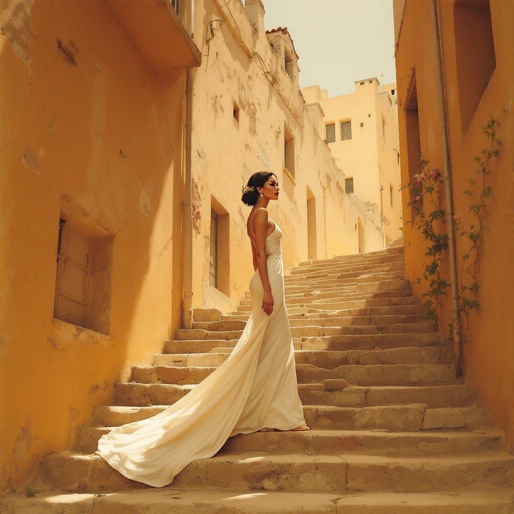 Egyptian Tomb Meets Rococo Fashion Photography