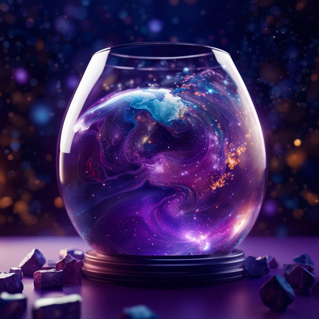 Earth in a Glass: Chaotic Energy in 3D