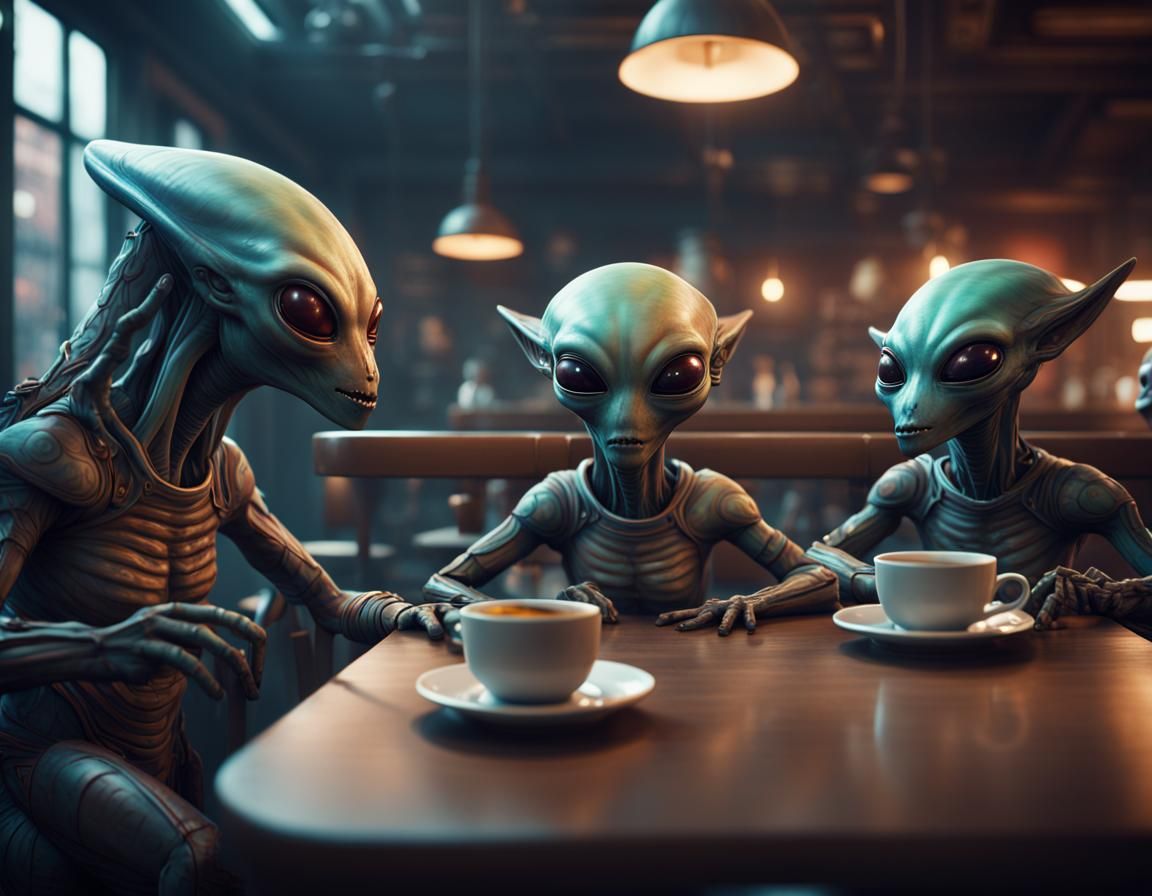 Alien Coffee Shop