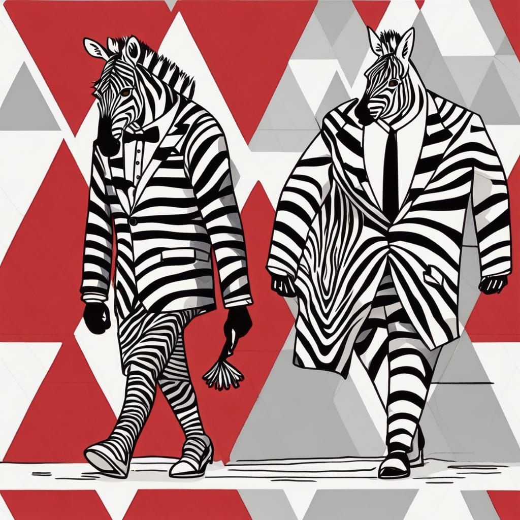Glamorous Zebras Steal the Red Carpet at the Oscars