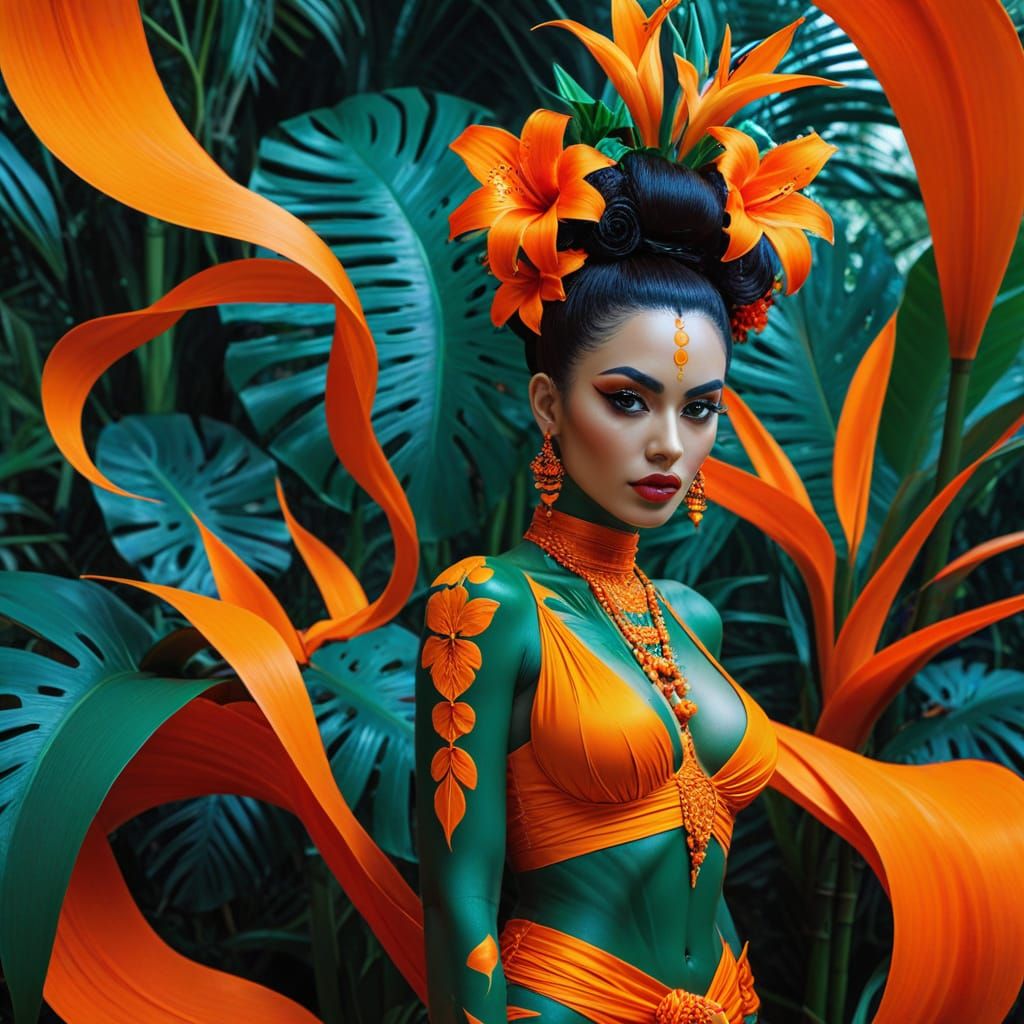 Exotic Paradise Revealed in Vibrant Colors