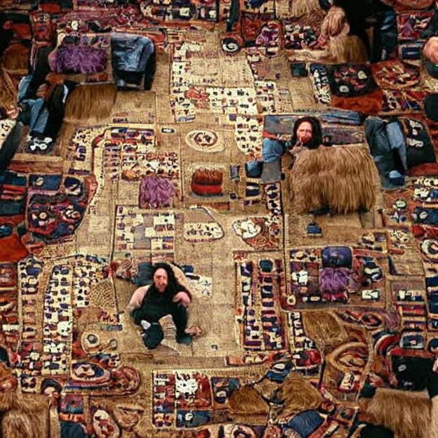 A Rug That Really Ties the Room Together
