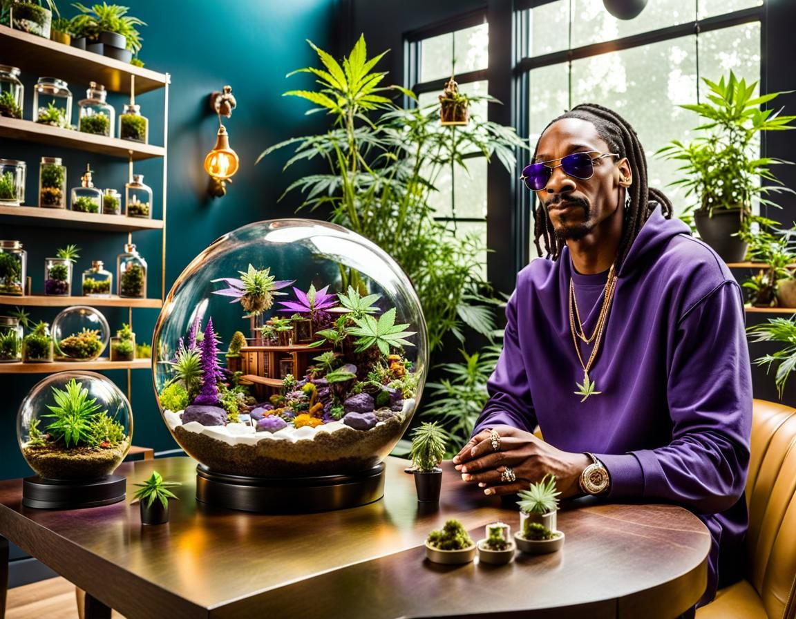Snoop dogg is building multiple terrariums