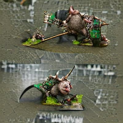 Brutal Skaven Rat Ogre: A Monstrous Vision