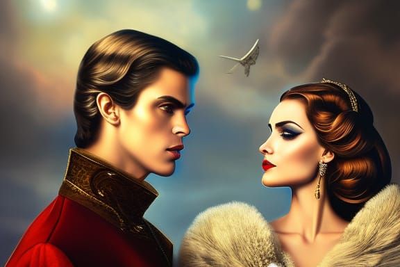 Medieval Anakin Skywalker & Padmé Amidala