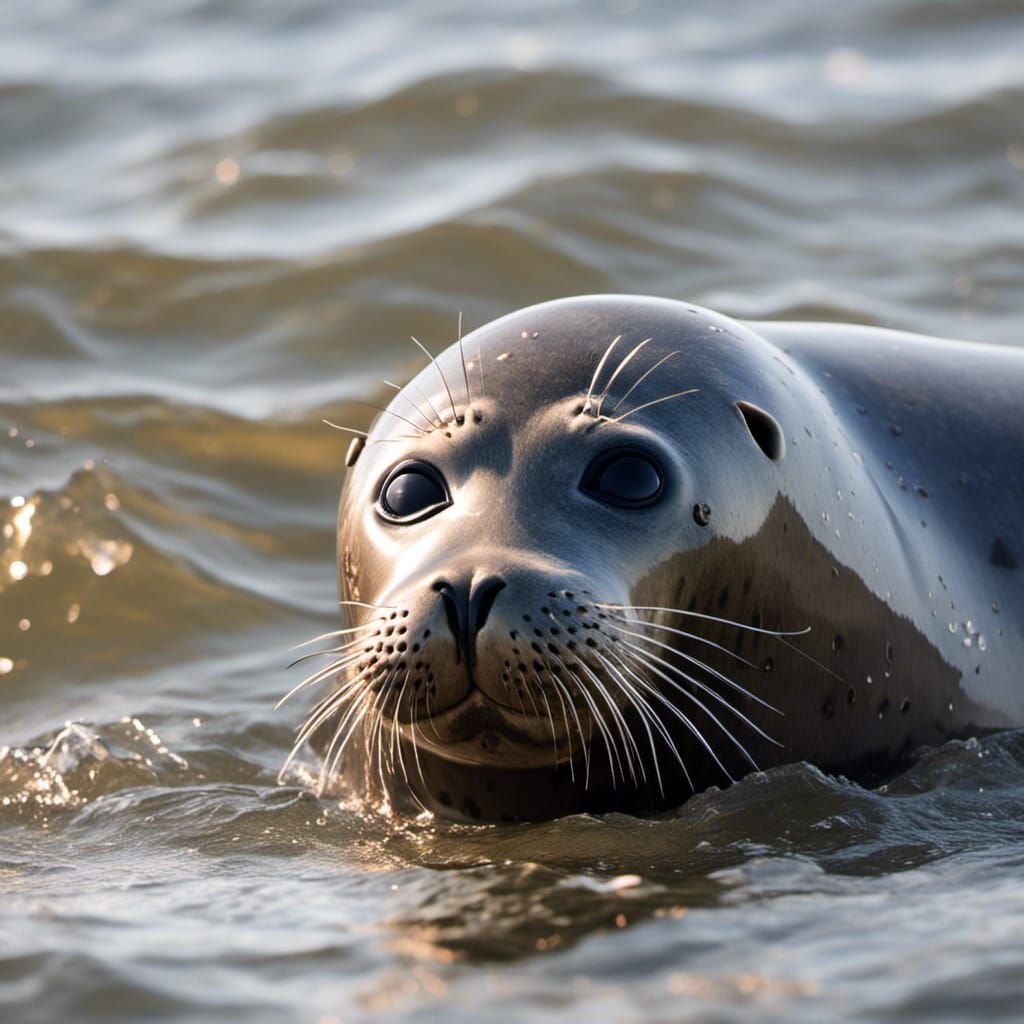 Seal in the Wild: Realistic Wildlife Photography