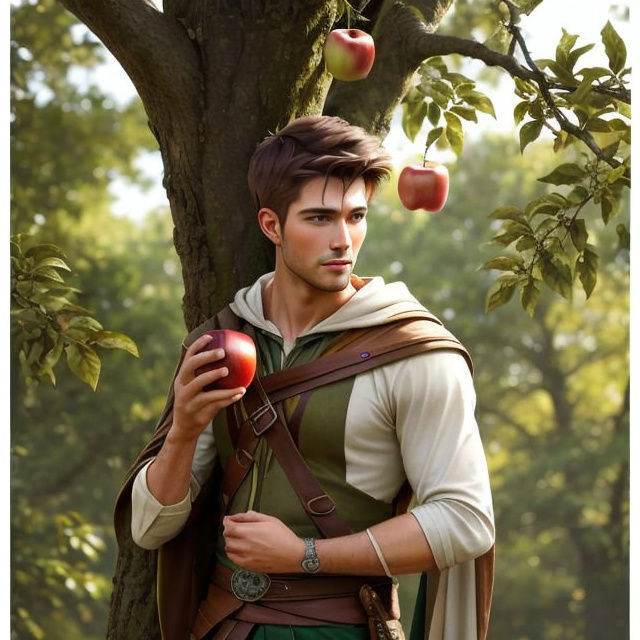 Hyperrealistic Collage: William Tell's Son