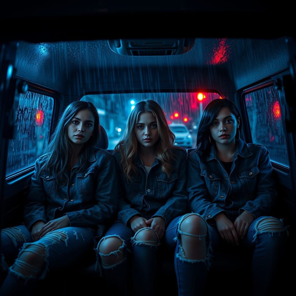 Women in Rebellion, in a Gritty Black and White Aesthetic