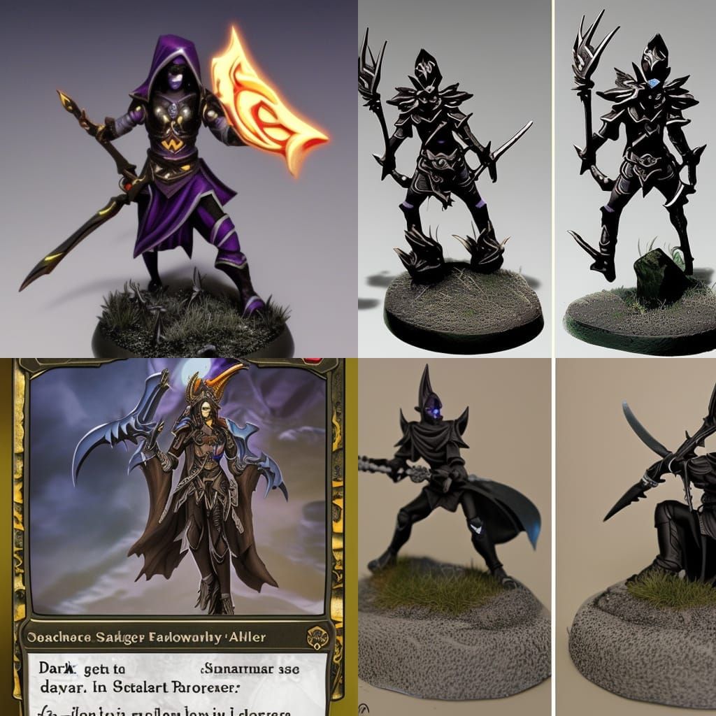 Dark Elf Shadow Ranger Digital Art