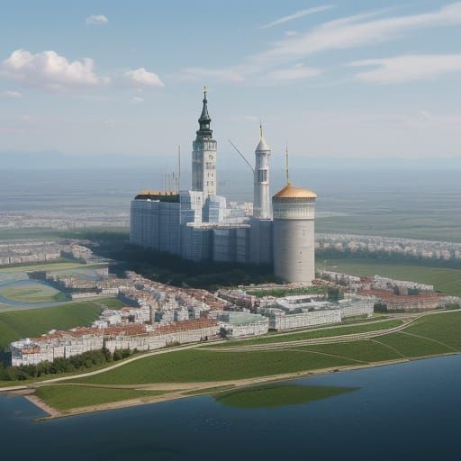 Fair Maiden Knight in a Whimsical Realm