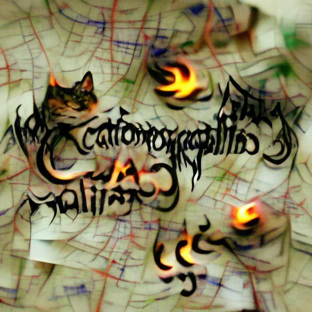 Calligraphic Catacombs Conflagration: A Cataclysmic Cartogra...