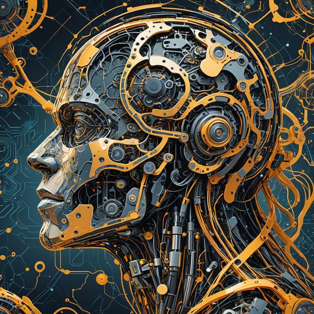 AI Technologies in Law: Abstract Art