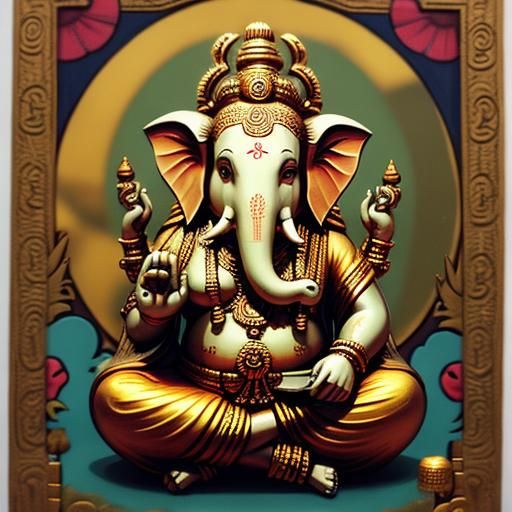 Radiant Image of Ganesha
