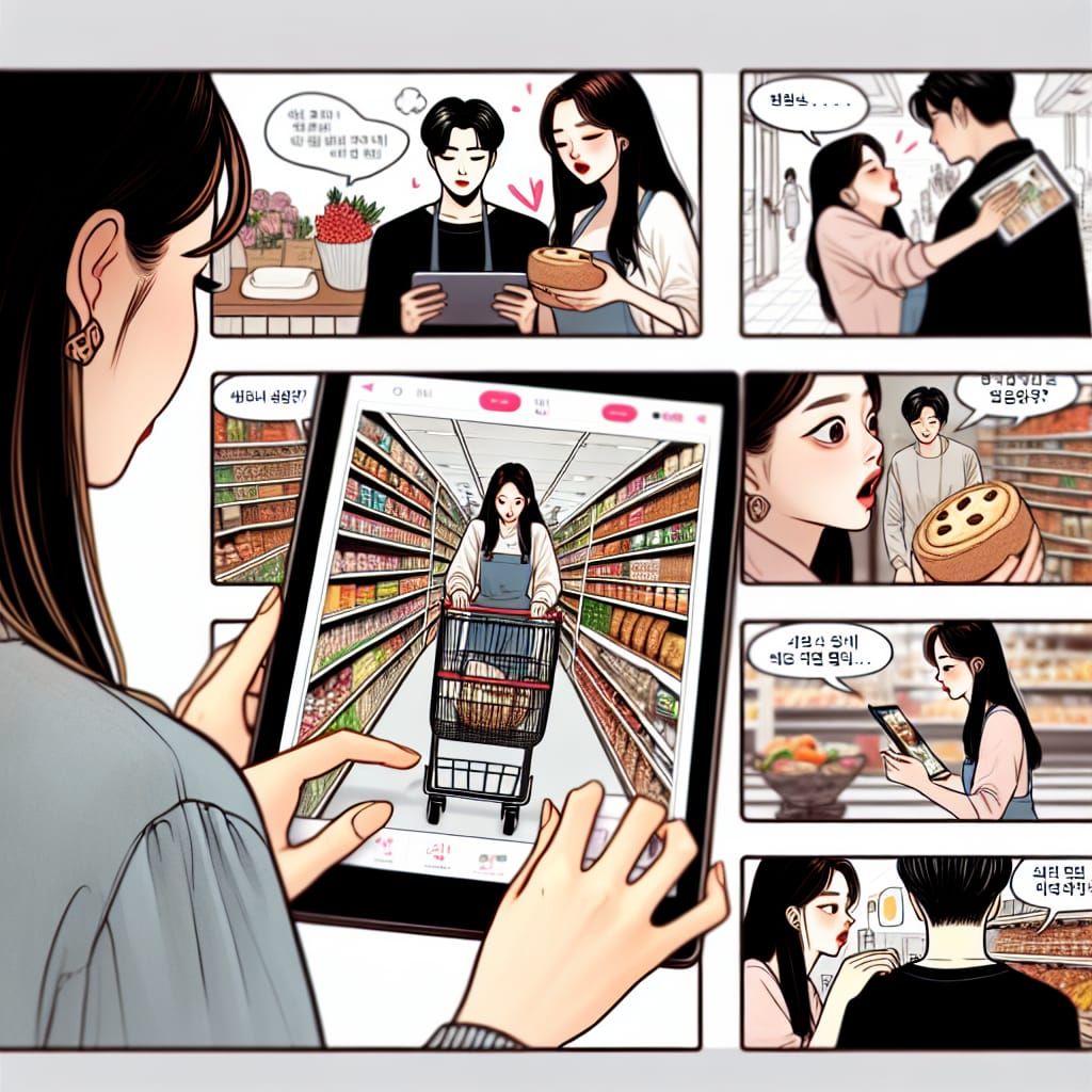 A webtoon within a webtoon! "A Baker's Dozen"