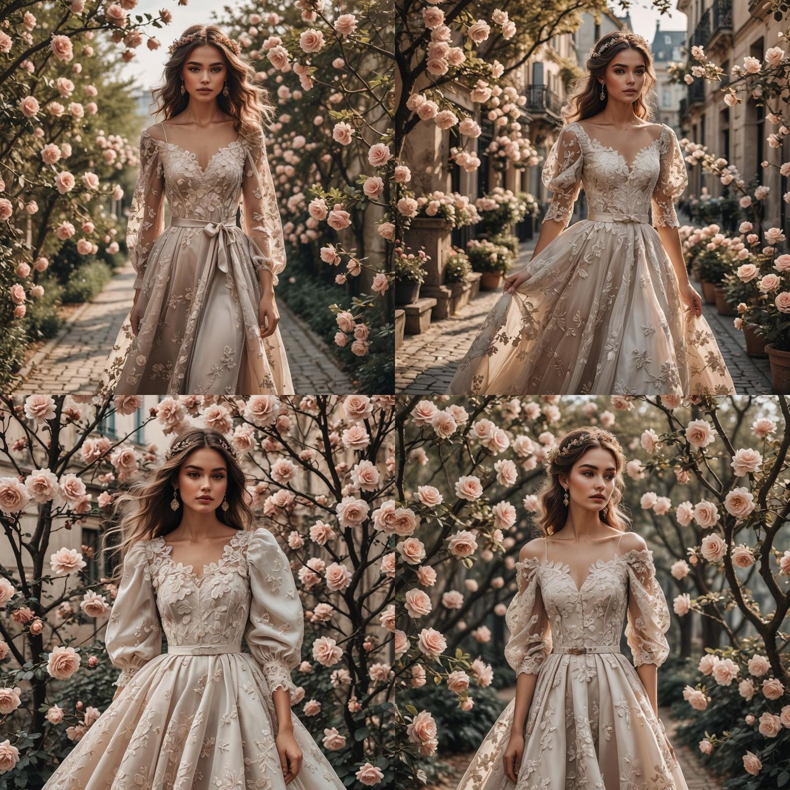 Romantic Style Portrait of a Stunning Girl