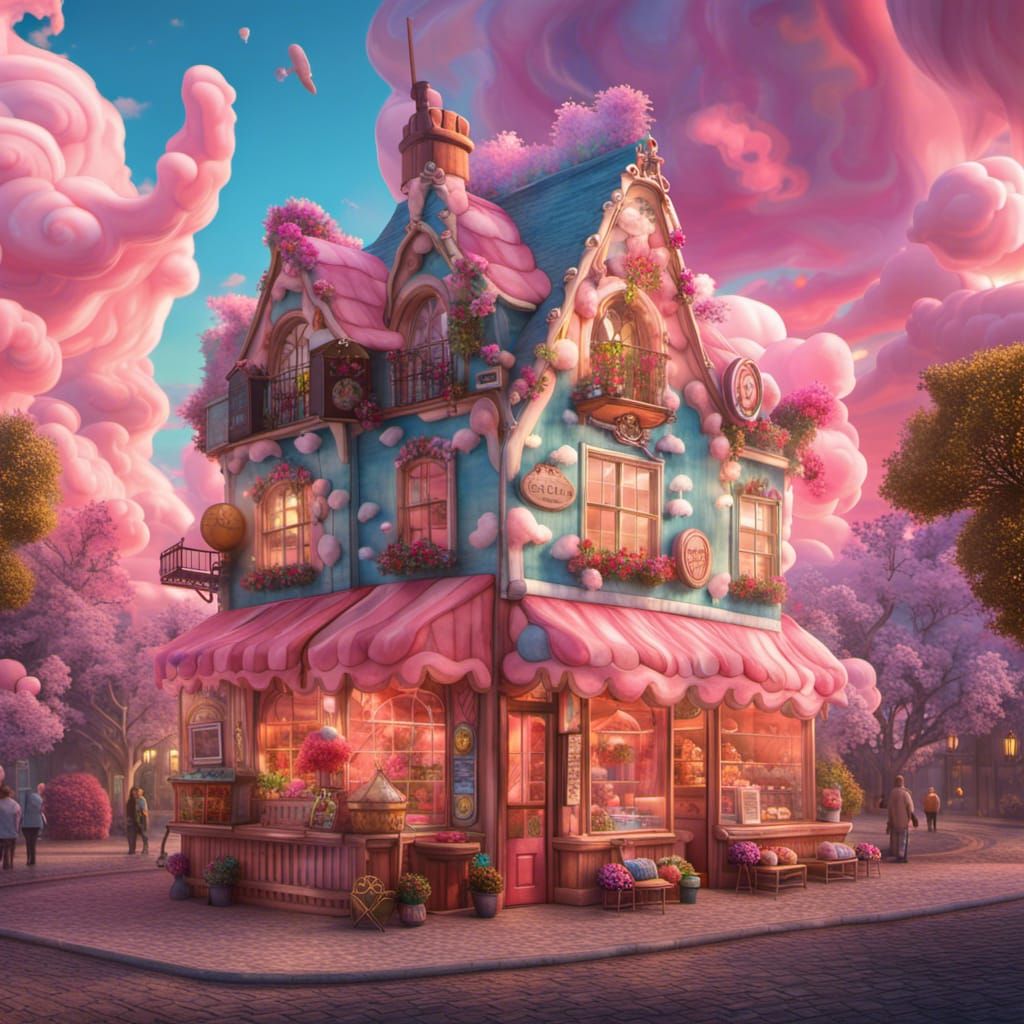 cotton candy shop