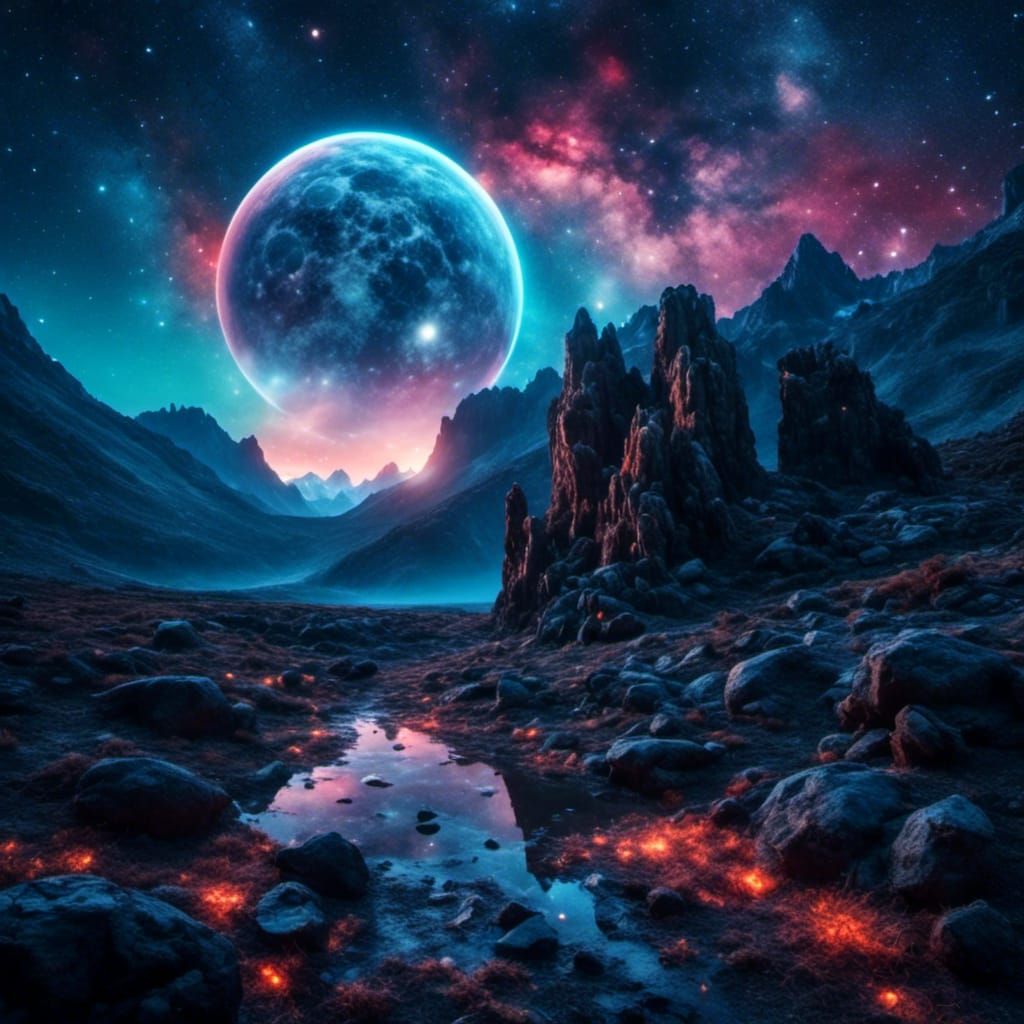 Neptune's Atmosphere Illuminated by Bright Comets