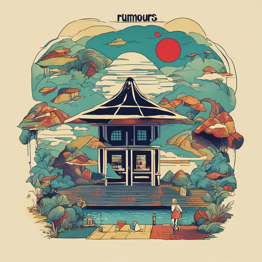 Abstract Interpretation of Rumours Album Cover