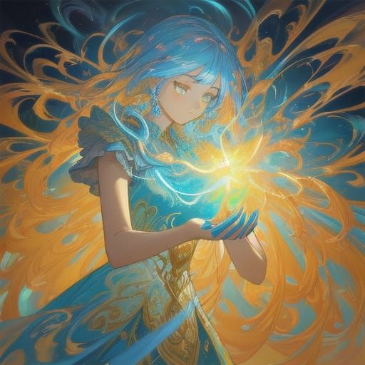 Magical Artist Brings Beautiful Woman to Life in Oil Paintin...