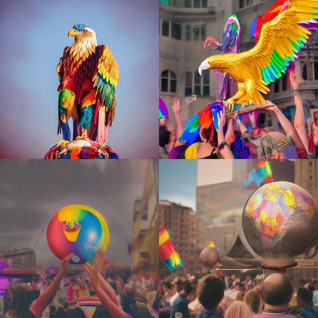 Rainbow Eagle Connecting Professionals: Cinematic Still