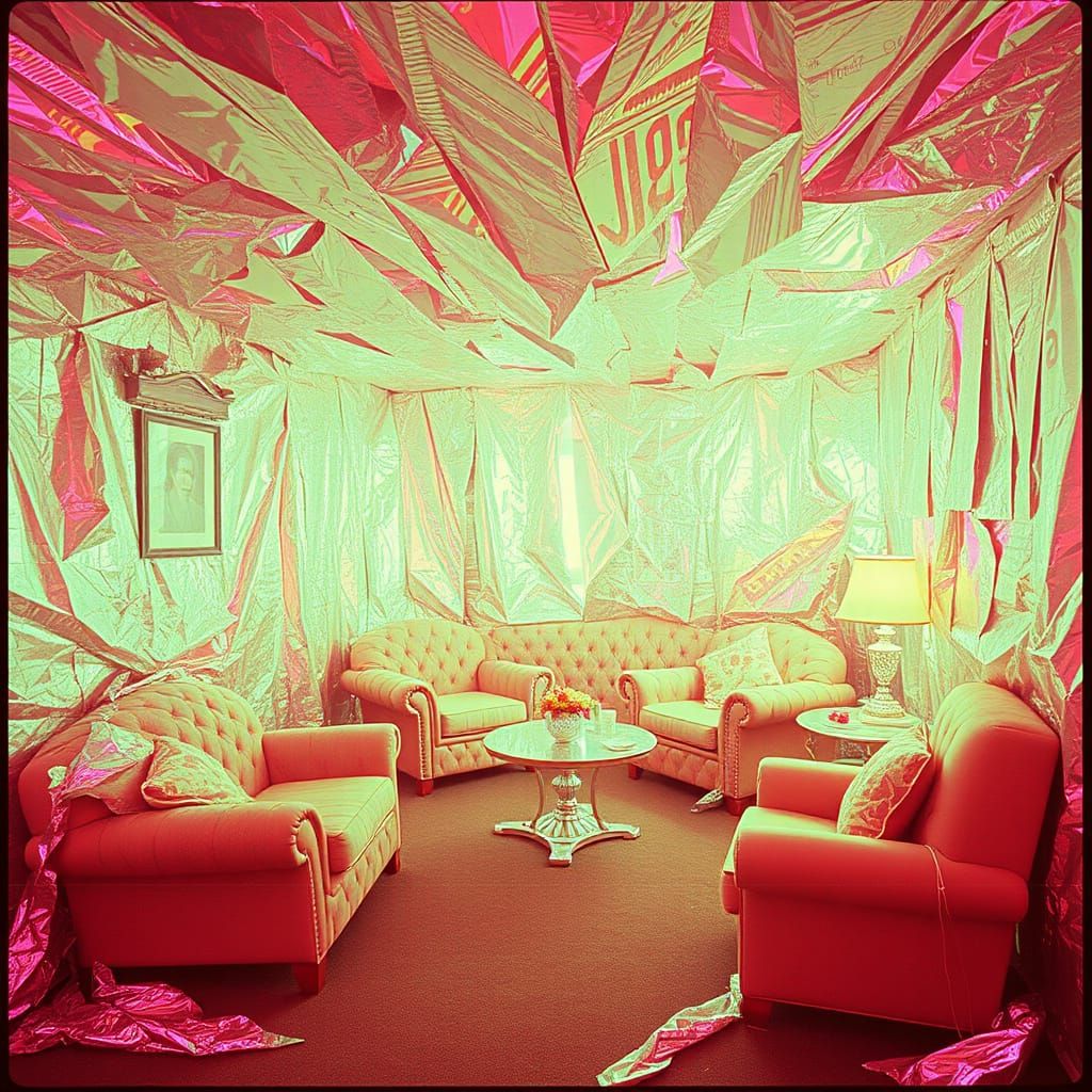 Retro Futuristic Tinfoil Lair