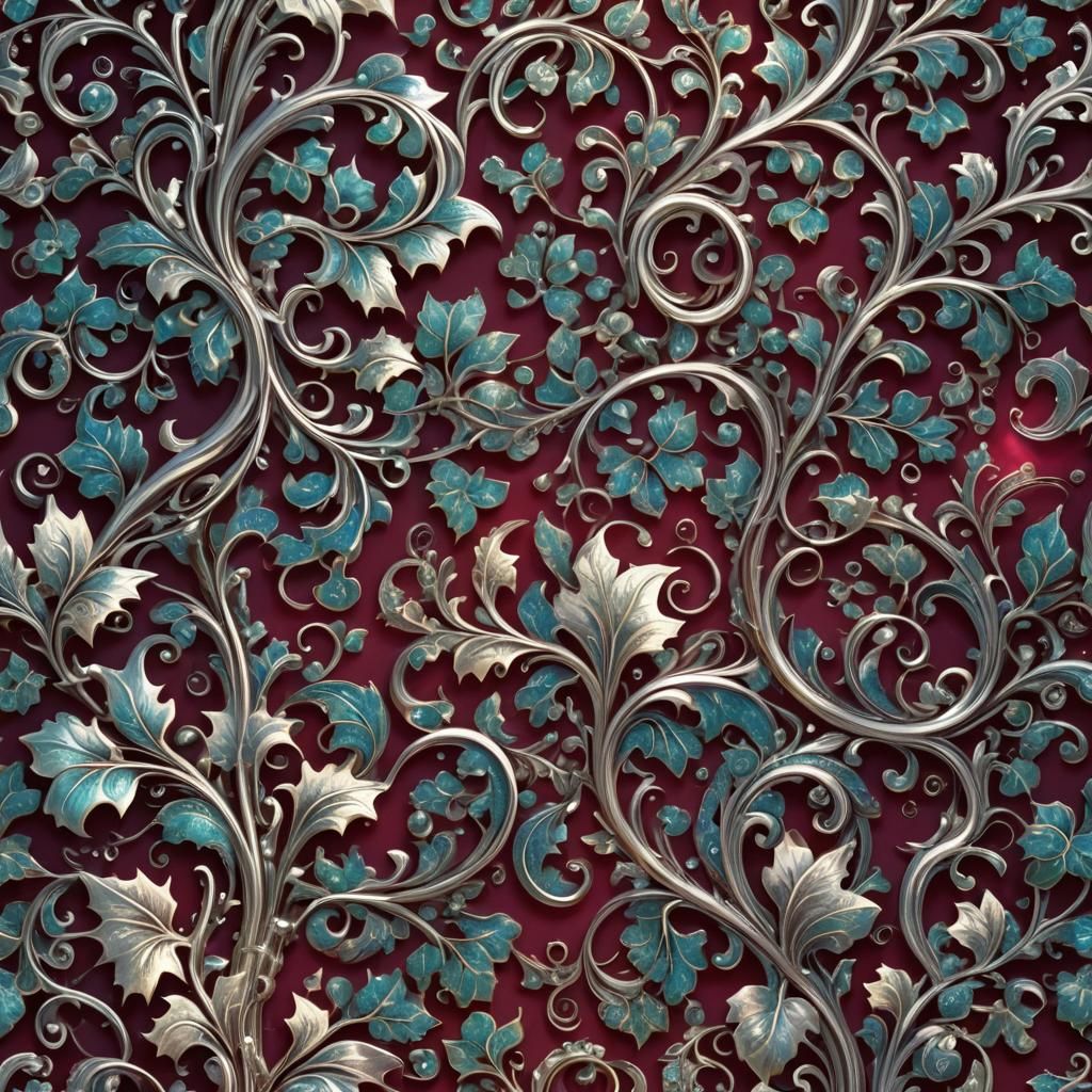 Pasley Vine. Squared. Curly and looped. Gorgeous and dreamy....