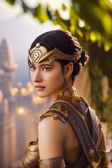 Aethra: A Cinematic Digital Painting