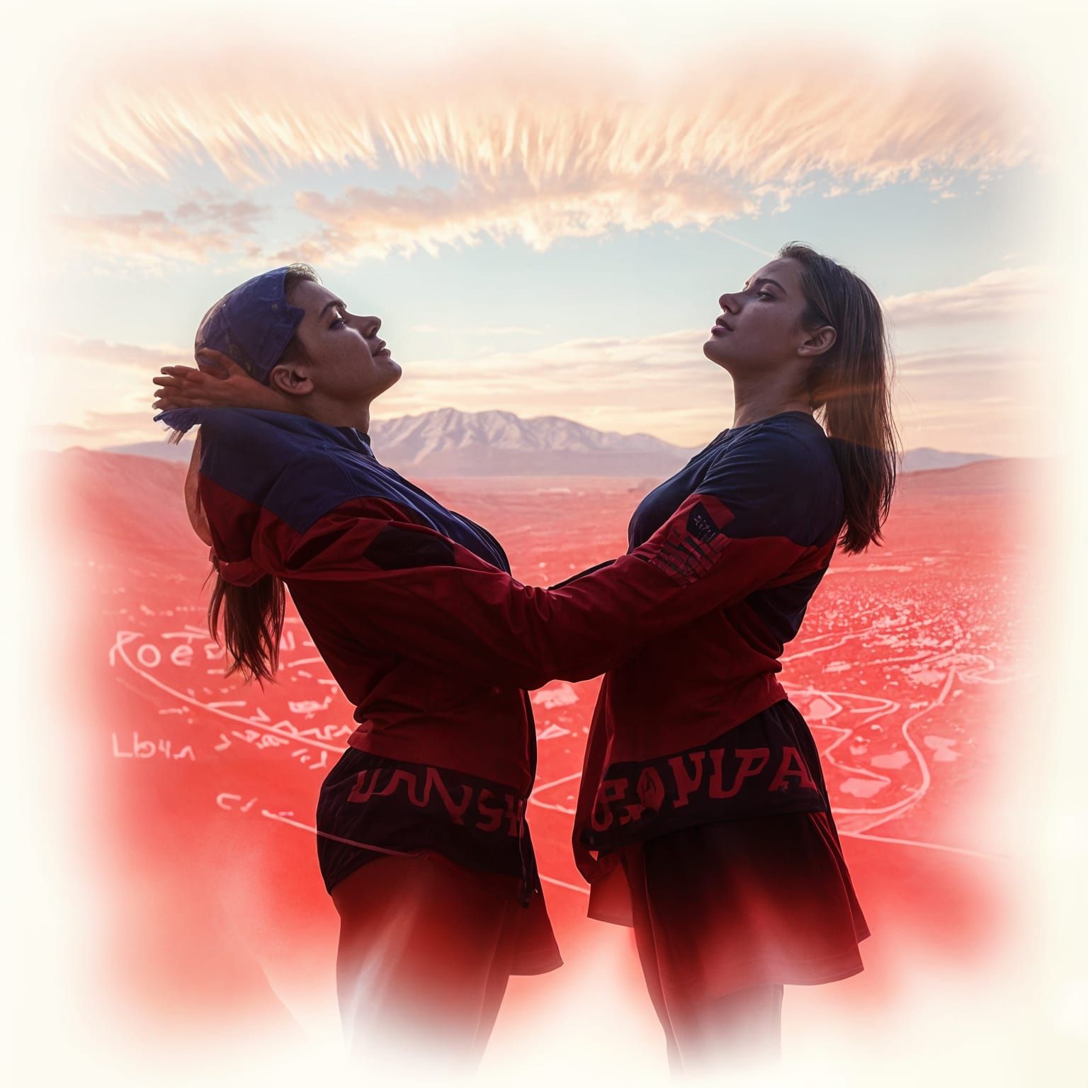 American Icons Double Exposure