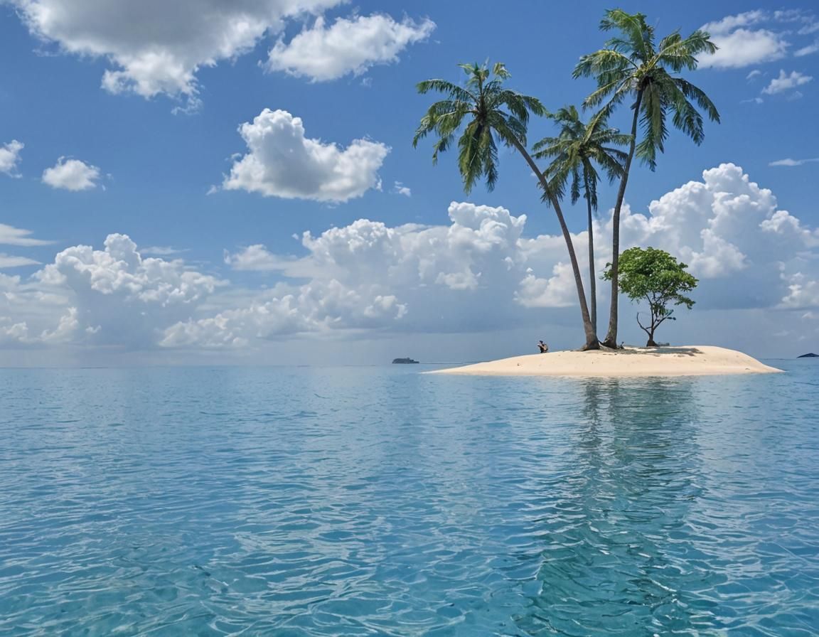 Little Island Generated by AI