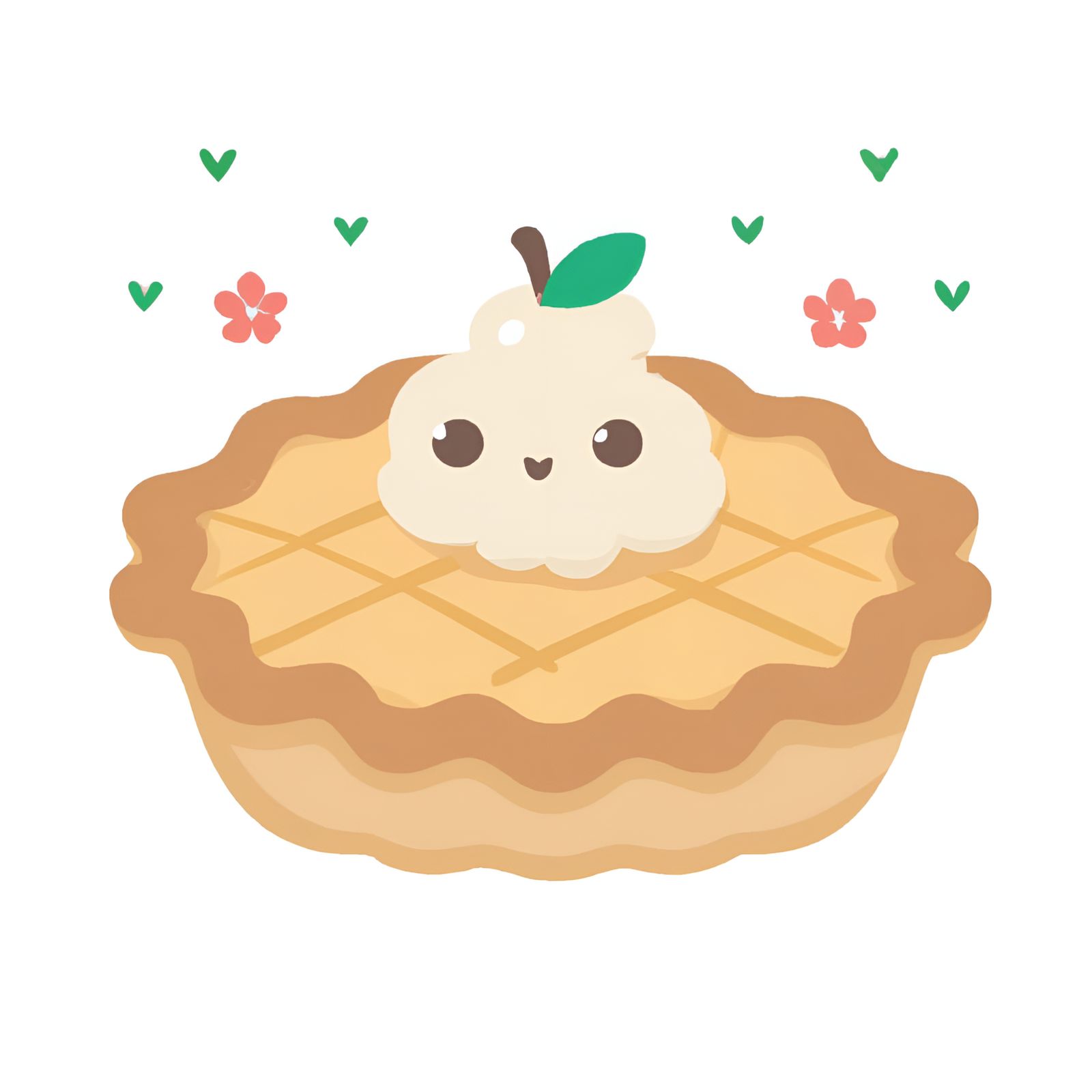 Delicious Apple Pie A La Mode