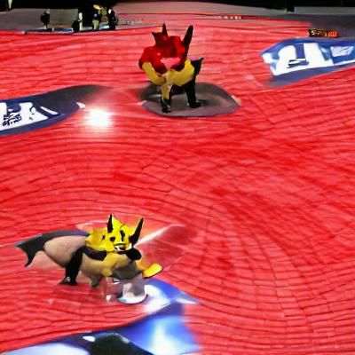 Incineroar vs Pikachu in Pokemon Stadium 2