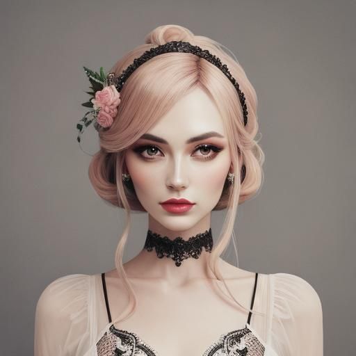 AI Interpretation of Overt Femininity