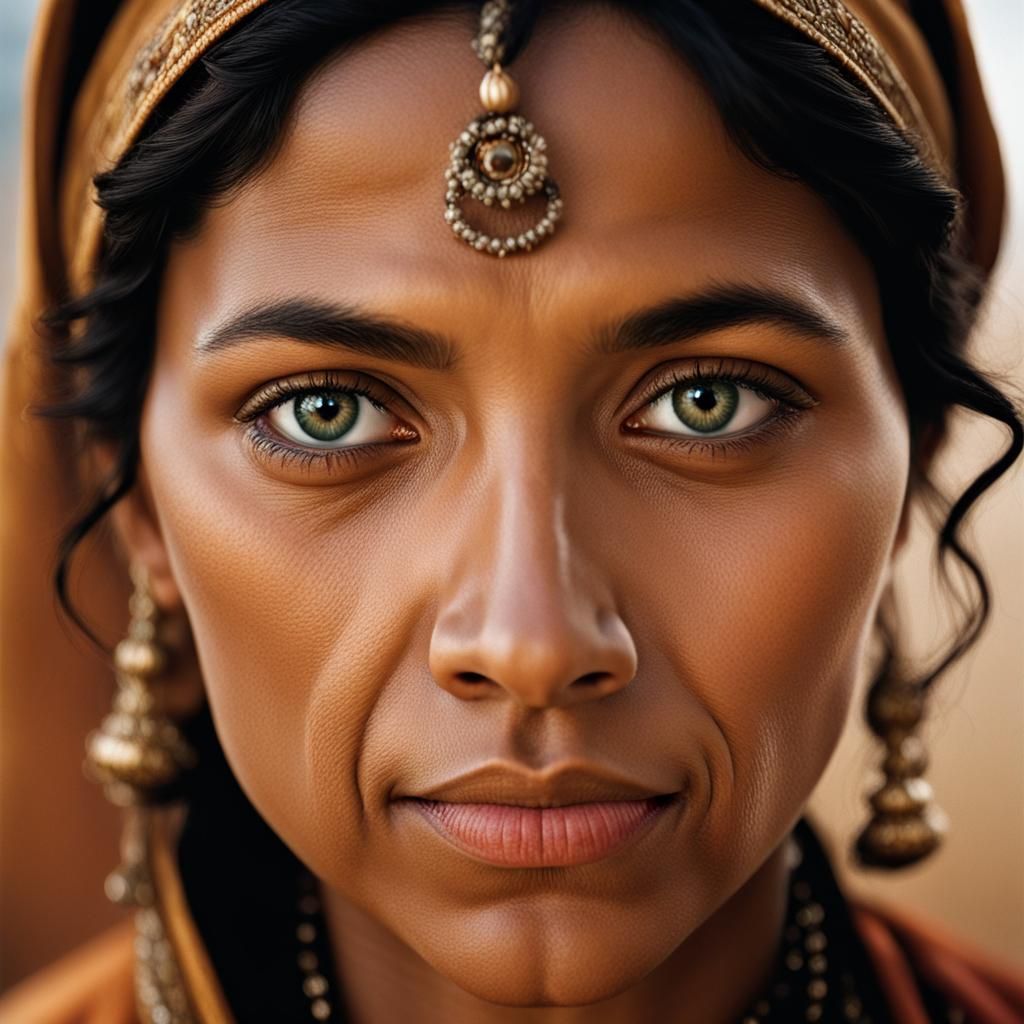 Persefone Portrait in Professional Photography Style