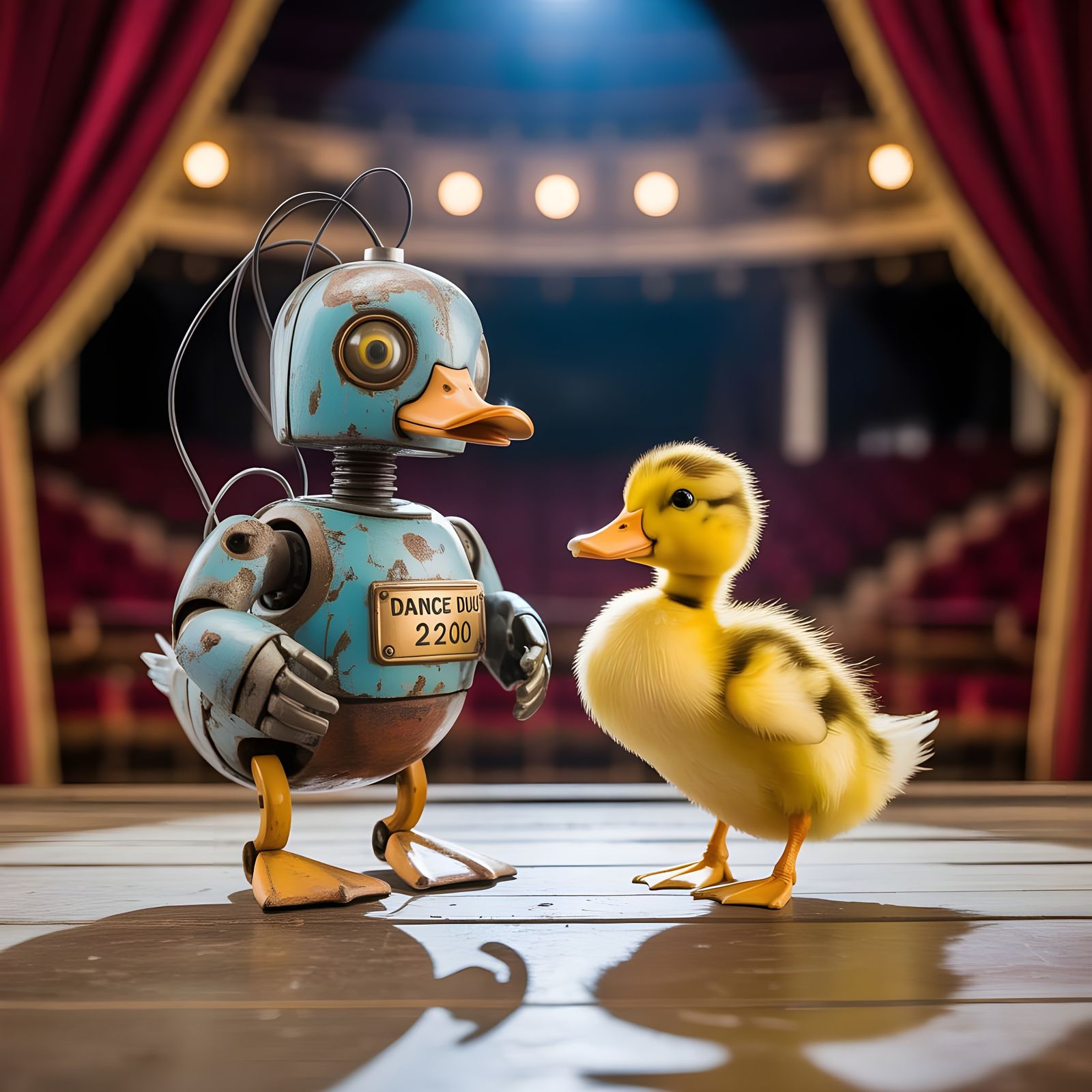 Dance Duck 2200: Robot Duckling Dances