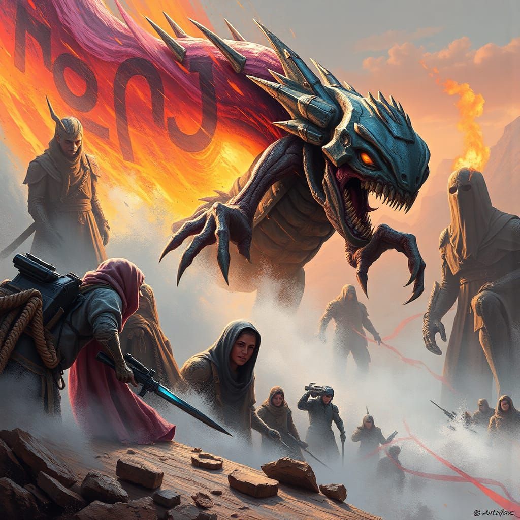 Hyperrealistic Muscular Back with Detailed Tattoos