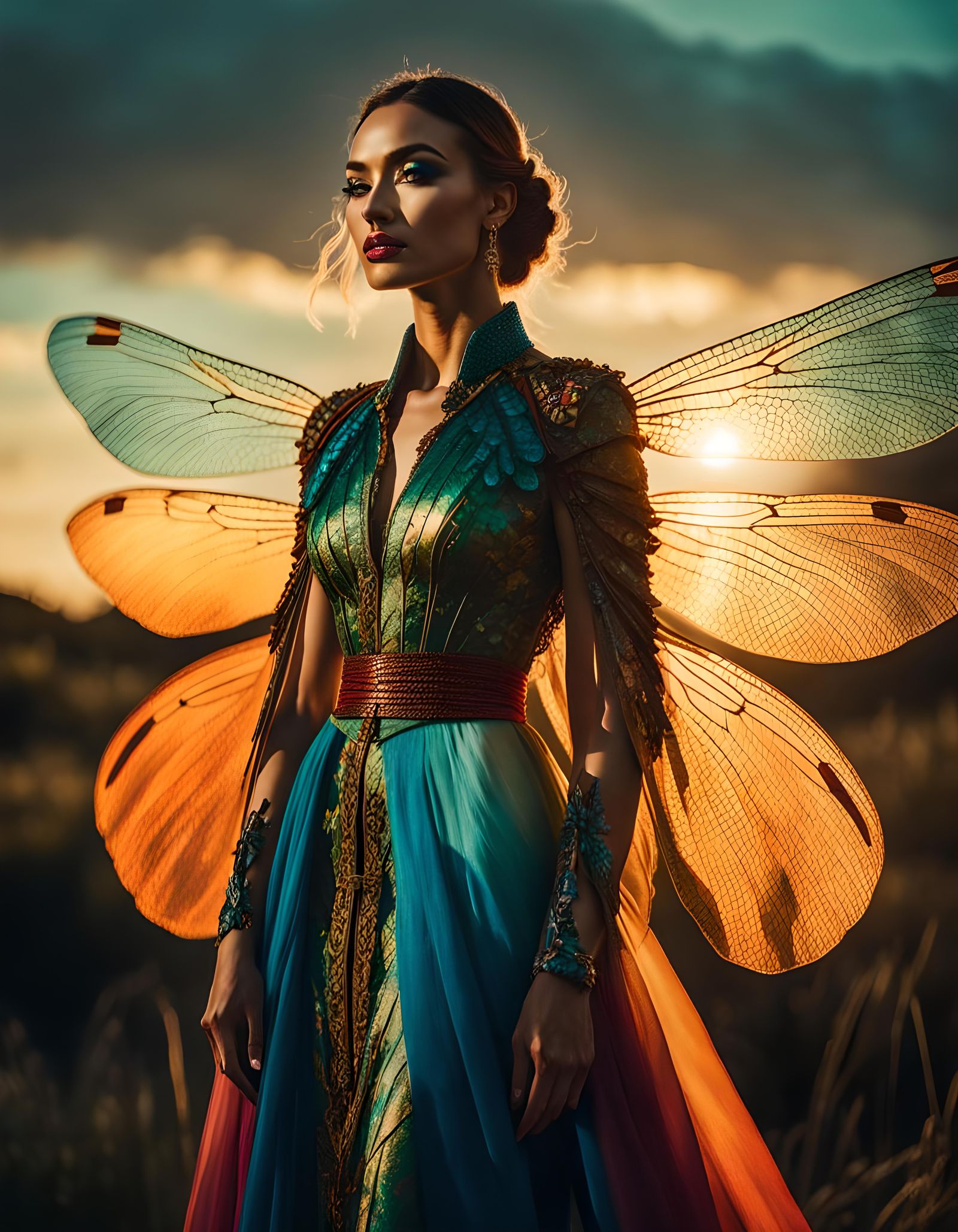 Dragonfly Lady