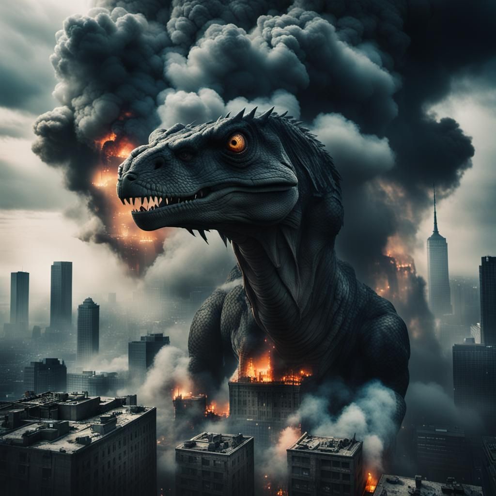 The One Who Destroys: Cinematic Cityscape