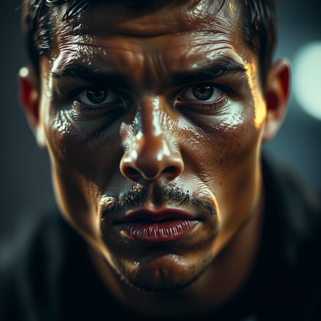 Cristiano Ronaldo Portrait in 8K Resolution