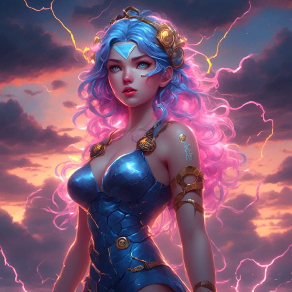 Elektra, the Greek Goddess of Electricity