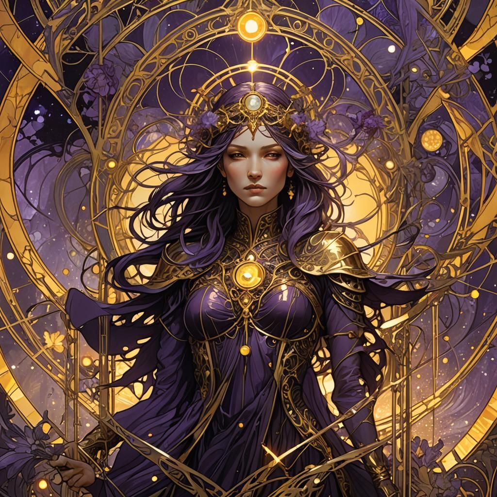 Dark Fantasy Timelines Converging, Hyperdetailed Art