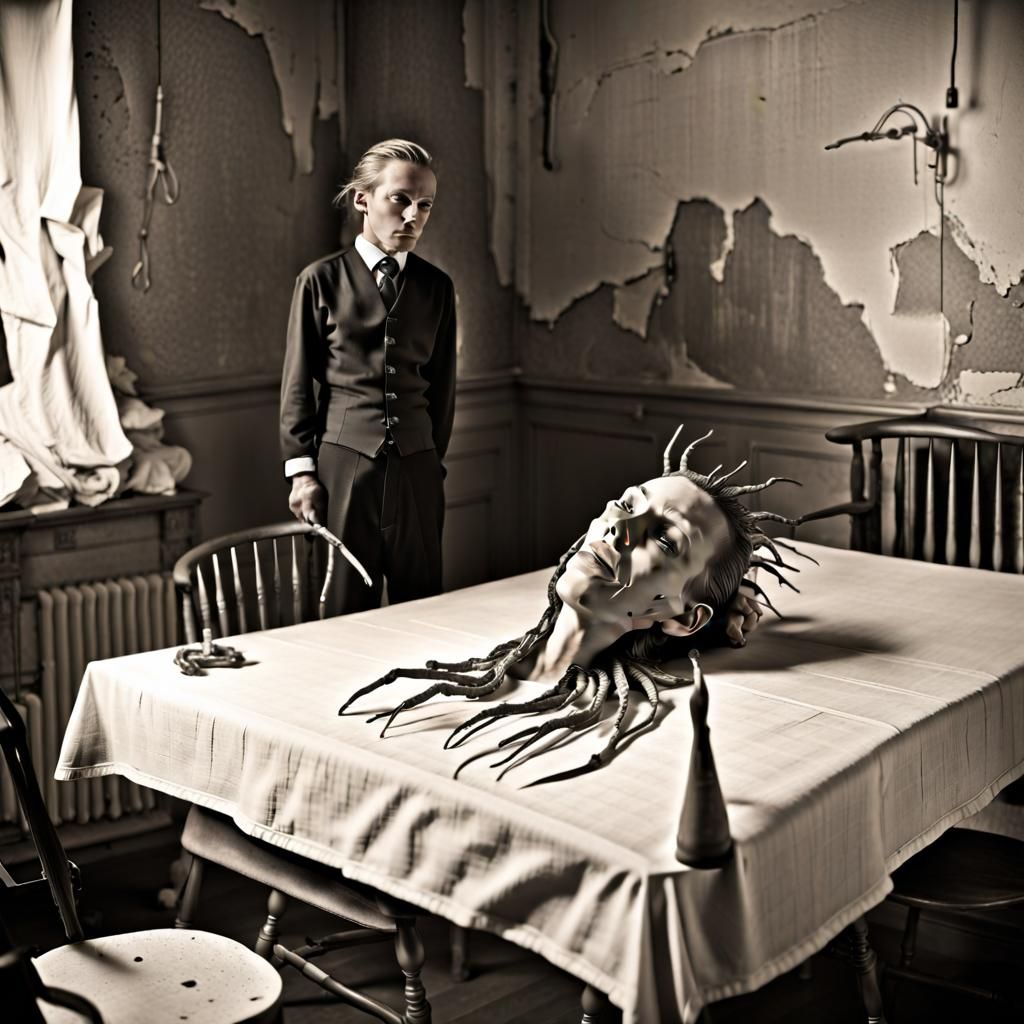 Grotesque Genetic Experiment: A Modern Prometheus